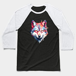 Alpha Wolf Animal World Wildlife Beauty Discovery Baseball T-Shirt